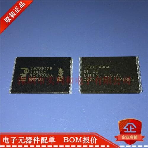 100% New Original In Stock E28F128J3A150 TE28F128J3A150 TSOP56