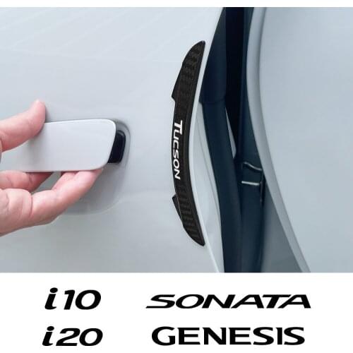 4Pcs Car Door Edge Scratch Protector For Hyundai Tucson I10 I20 I30 I40 Sonata Auto Anti Collision Strip Guard Trim Accessories