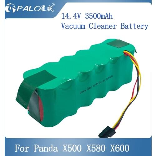 PALO 14.4V 3500mAh Vacuum Robot Battery for Kitfort KT504 Haier T322 T321 T320 T325/Panda X500 X580/Ecovacs Mirror CR120/Dibea X