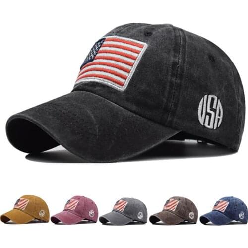 Alphabet Baseball Caps With Healthy Pure Cotton Flag Outdoor Sports Baseball Cap Hiking Caps Duck Tongue Cap Sports Equipment