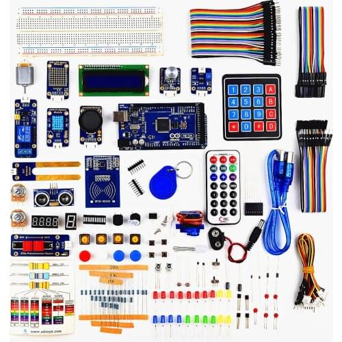 Adeept DIY Electric RFID Starter Kit for Arduino MEGA 2560 with Ardublock Book Processing Freeshipping Book diy diykit