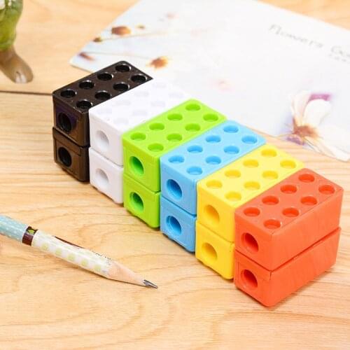 Stationery Office w16 Toy Brick For w17 Gift Item Kids w19n Student Supply 755 Pencil Sharpener Cutter