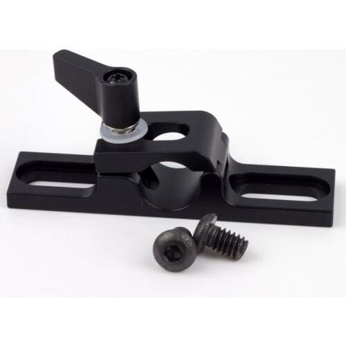 Flexible 15mm Rod Open Clamp Mount fr Mirrorless Camera 15mm Rod Support DSLR Rig Armor Cage Follow Focus FF Cheese Plate