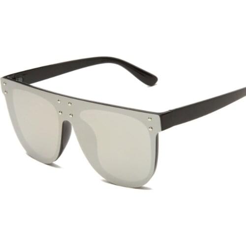 Motorcycle One-Piece Personalized Sunglasses Fashion Colorful Big Frame For Men and Women Wholesales