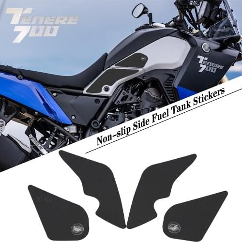 Fuel Tank Pad Non-slip Side Fuel Tank Stickers FOR YAMAHA T700 Tenere 700 T 700 For Yamaha XTZ 700
