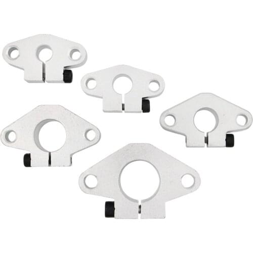 Hot Sale 10Pcs SHF8 SHF10 SHF12 SHF16 SHF20 SHF25 8mm Linear Rail Shaft Support XYZ Table CNC Router 3D printer Part