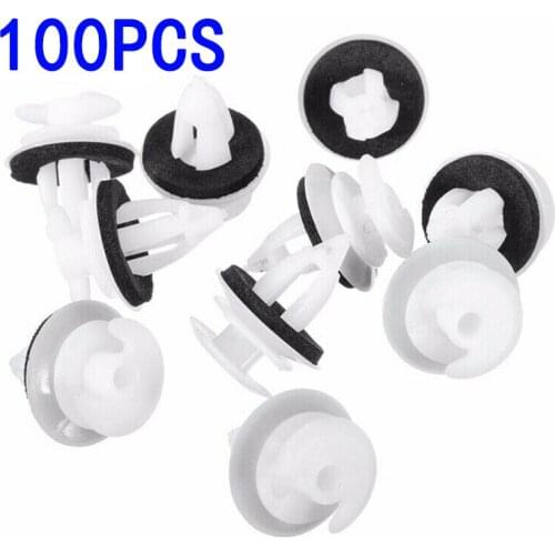 Replacement Fastener clips Accessory Decor Trim White For BMW E34 E36 E38 E39 E46 X5 M3 M5 Z3