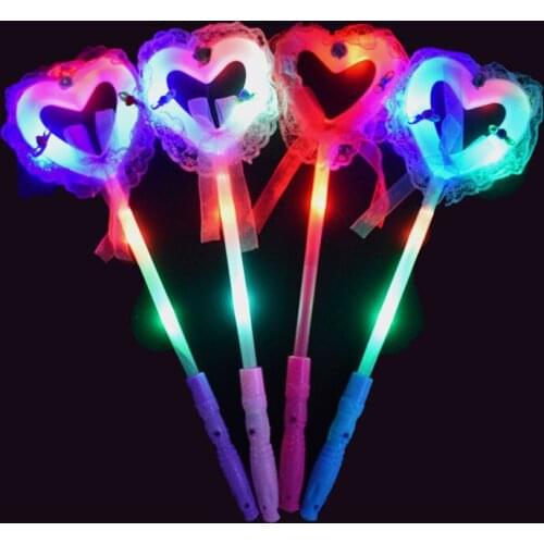 Wedding Decoration Glow Stick Light Up LED Foam Stick For Wedding Decoration Concert Party Cheer Stick Multi Color Flash Toy