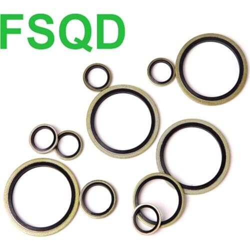 UKS JB982-77 Inner Diameter 6mm-60mm FSQD Pneumatic Components Cylinder Seal Piston Oil Sealing Ring Washer Metallic Gasket