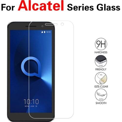 Premium Explosion Proof Tempered Glass For Alcatel 1X 1V 3C 1 1S 2019 Ony X D1 D3 D5 U5 Screen Protector With Cleaning Tools