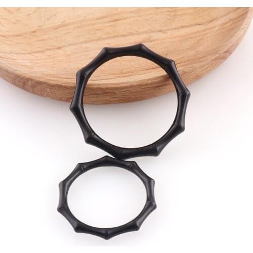 1 1/2" O Rings O Buckle Alloy Rings Black color metal O ring 25-32mm Belt Strap Buckle Webbing Bag handle Purse Leather Craft
