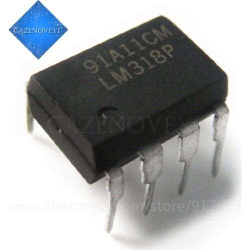10pcs/lot LM318P LM318N LM318 DIP-8 In Stock