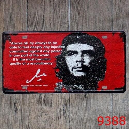 15x30cm Metal Tin Sign Che Guevara Bar Pub Home Vintage Retro Poster Cafe Art Decor