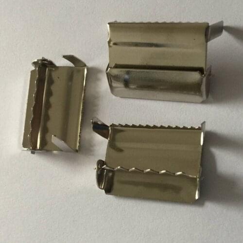 25 PCS 40mm Leg Ratchet Hardware for Suspender Paci Pacifier Clip Buck Belt adjust