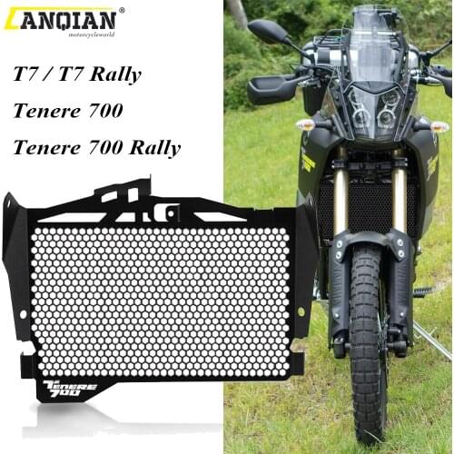 For Yamaha Tenere700 Tenere 700 Rally T7 / T7 Rally 2019 2020-2021 Motorcycle Accessories Radiator Grille Guard Cover Protector