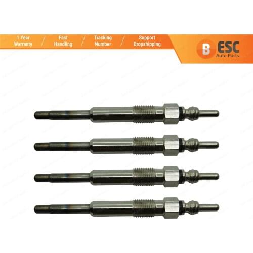 ESC EGP23-1 4 Pcs Heater Glow Plugs GX98, N10579202, GN046 for VW Audi Seat Skoda