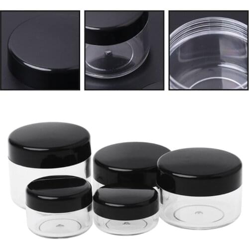Y1UU Makeup Jar Mini Sample Bottle Travel Cosmetic Pot Face Cream Container Nail Box