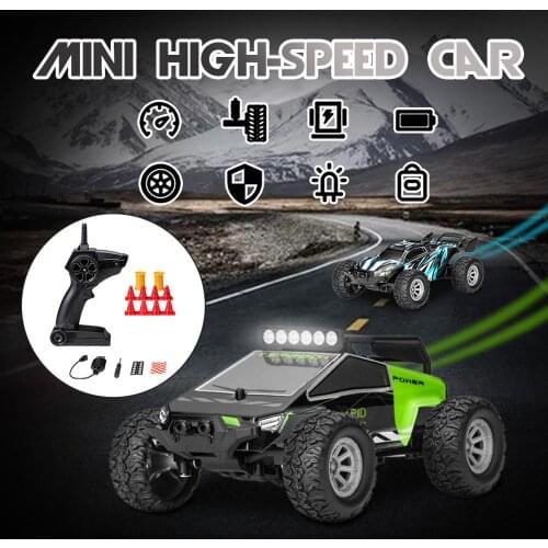 More Funny! 1:32 2.4GHz RC Cars Remote Control Off-Road Vehicles 4CH Monster Truck 2 Speed Modes, 12+mph for Kids and Adults
