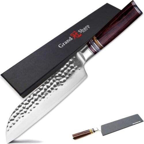 Damascus Kitchen Knife Japanese Steel Santoku Knife 67 layers vg10 High Carbon Stainless Steel Japanese Kitchen Knives Tools NEW