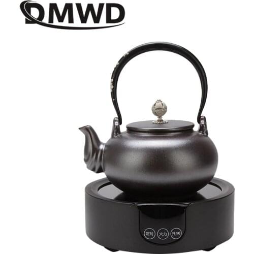 DMWD Desktop/Embedded Concave Induction Cooker 3000W High Power Waterproof Intelligent Hot Plate Portable Kitchen Cooker 220V