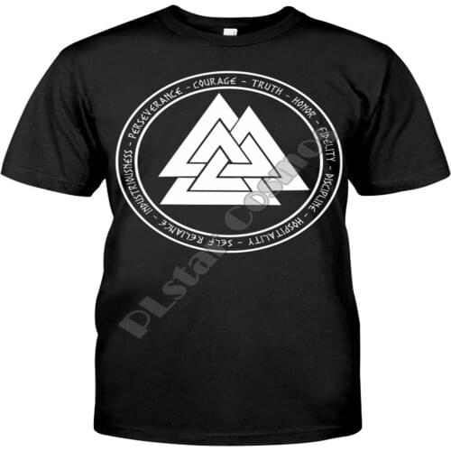 Viking Symbol Meaning Shirts Classic T-Shirt Summer cotton t shirts Women for Men Casual Tees Short Sleeve