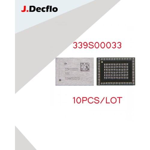 JDecflo 10pcs/Lot WiFi IC 339S00033 U5200_RF High Temperature WiFi IC Module For iPhone 6S 6SP Integrated Circuits Replacement