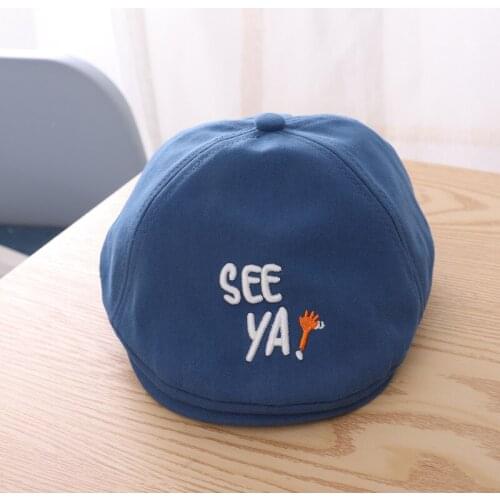 2020 New children cotton Beret unisex bonnet hat fashion Summer caps boy girl cap kids baseball cap boy sun hat