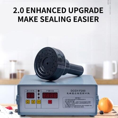 Handheld electromagnetic induction aluminum foil sealing machine Egg yolk crisp glass bottle bottle cap aluminum film