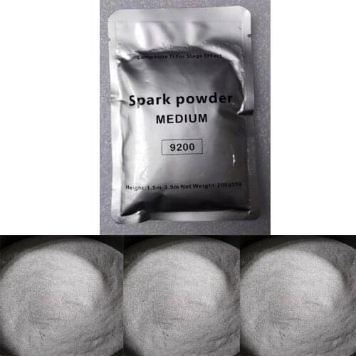 Sailwin 10X Consumables Powder MSDS Ti Powder 200g/bags For Cold Spark Firework Machine Wedding Sparkular Machine 3-5M