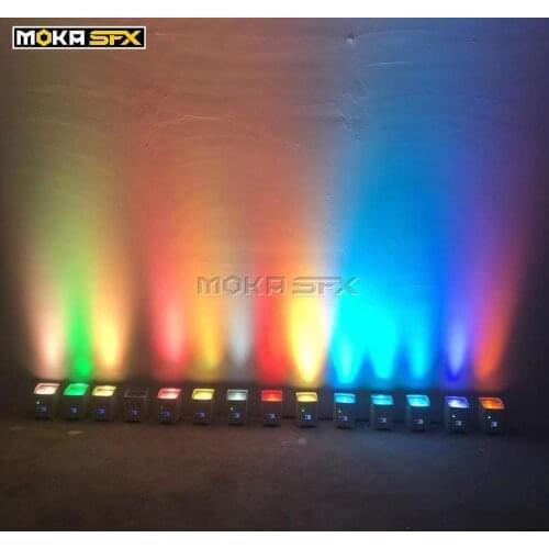 6x18W RGBWA UV 6in1 LED Uplight Battery Wireless Par Light Wifi&IR Remote Control DMX Uplighting DJ Wash Disco Wedding Stage