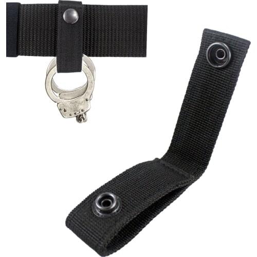 Tactical Hand Cuff Strap Holder Nylon Safety Snap Closure Perfect Fits 2.25" Duty Belts