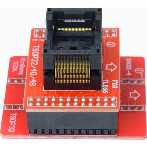 TSOP32 Adapter + TSOP40 TSOP48 For Xgecu TL866II Plus USB Universal Programmer Test Product Chip Calculator Specialized Socket