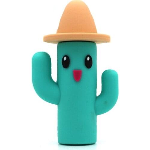 Usb Flash Drive 64gb 32GB Usb Stick 128gb Pendrive 256GB Cute Cartoons Cactus Memory Stick 16GB 8GB 4GB Pen Drive Usb 2. U Disk
