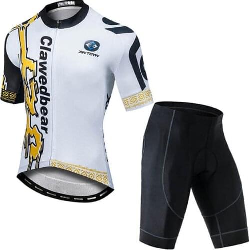 Stock summer short sleeve bike shirt new pattern sweat absorption bicycle clothing simple fashion cycling suit