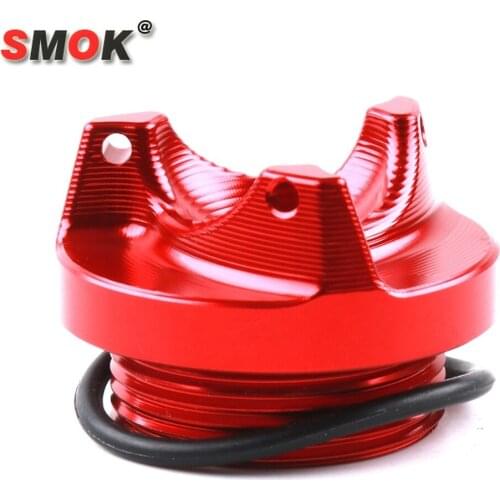SMOK For KAWASAKI Z300 15-16 ZX300R (Ninja 300) 13-16 ZX-14R 10-14 H2R 15-16 M30*1.5 Motorcycle Engine Oil Filler Cap Screw