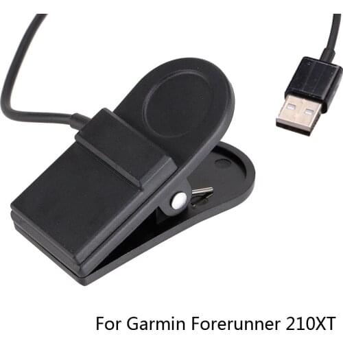 High Quality 1M USB Charging Cable Clip on Cord Dock Charger For Garmin Forerunner 210XT Smartband Smart Watch