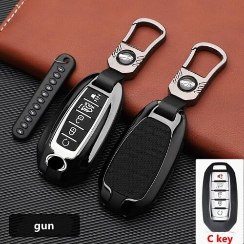 Car Key Protect Shell Case Cover For Infiniti QX50 QX60 Q70L 2020 Smart Remout Fob Key Accessories