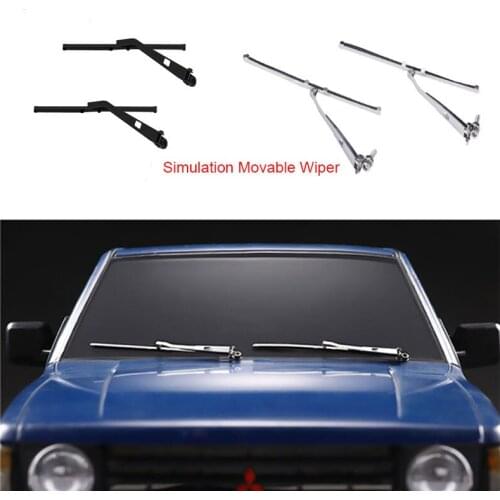 1 Pair Metal Upgrade Wiper For 1/10 YOKOMO YD2 Tamiya ISUZU MU 47370 / 47375 CC01 / Isuzu drift RC Car Parts
