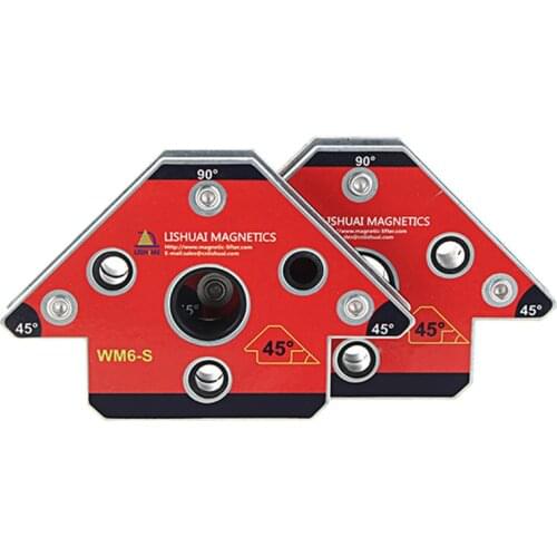 2Pcs/Set Arrow WM6-S Electric Magnetic Welding Holder Neodymium Magnet Welding Clamp Small Size Tools