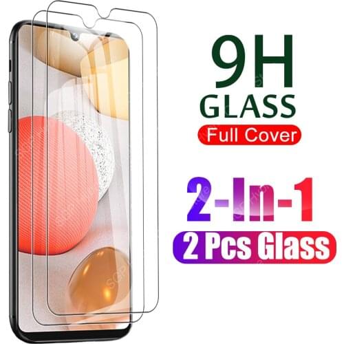 2 Pcs Tempered Glass For Samsung A42 5G A40 A41 S10 Lite S20 FE S21 FE 5G Screen Protector On A 40 41 42 S20fe Protective Film