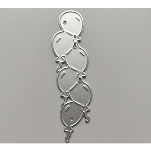 2021 Balloon Metal Cutting Dies DIY Scrapbooking Paper Photo Album Crafts Mould Cards Embossing Mold Stencils for Decor