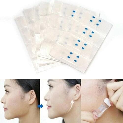 40pcs/Box Face Lift Tapes V-shaped Face Slimming Shaping Stickers Patches SANA889