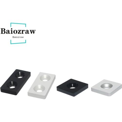 5 Pcs 2020 3030 2040 European Standard Profile Fittings Aluminum Profile End Cap Cover Plate 6063-T5 Open Builds 3D printer
