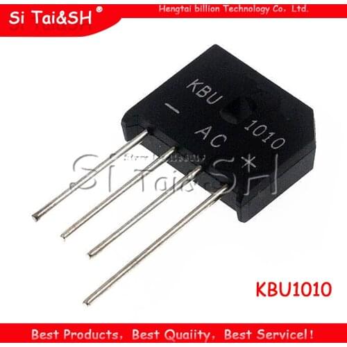 5PCS KBU1010 KBU-1010 10A 1000V diode bridge rectifier neue und original IC