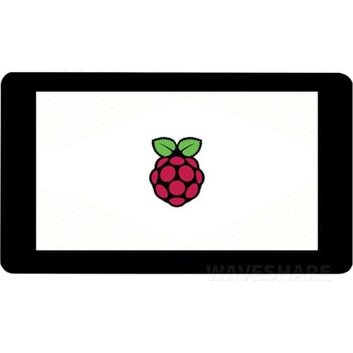 7inch Capacitive Touch IPS Display for Raspberry Pi DSI Interface 1024×600 Supports Pi 4B/3B+/3A+, CM3+/4