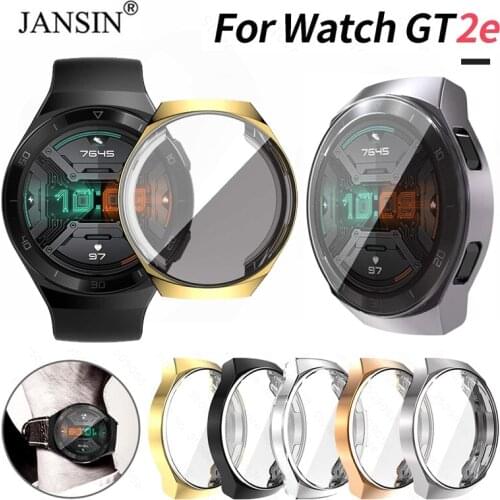 Watch Case For Huawei watch gt 2e gt2e Cover TPU Plating Screen Protector Case For Huawei GT2E Smartwatch Protective Coque