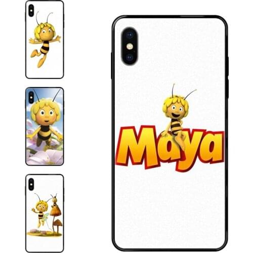 Black Soft Tpu Phone Case Cover For Redmi Note 4 5 5A 6 7 8 8T 9 9S Pro Max Maya The Bee Boys