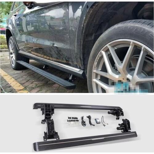 Electric Motor Automatic Switch Closed Running Boards For Mercedes Benz GL Class X166 2013-2018 Side Step Bar Pedals Nerf Bars