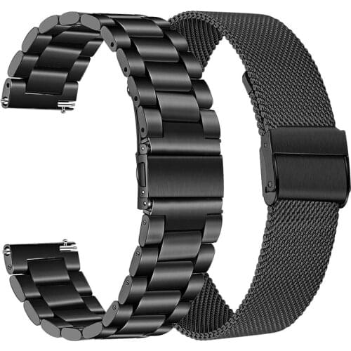 Metal Strap For Ticwatch Pro 3 GPS Lite E2 S2 GTX Smart Band Bracelet Stainless Straps For TicWatch Pro 2020 Wristband Correa