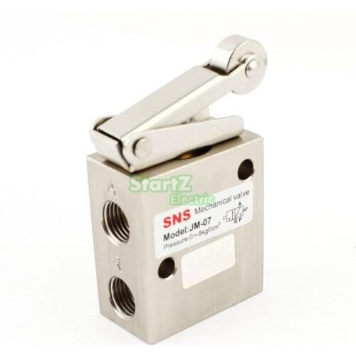 Pneumatic switch JM-07 1/4BSP Thread Roller Type Solenoid Air Pneumatic Mechanical Valve